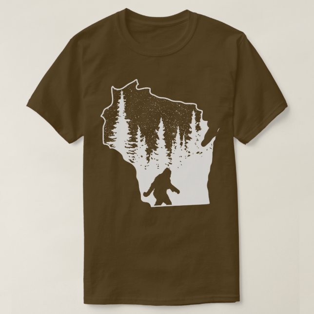 Camiseta Regalos de Wisconsin (Diseño del anverso)