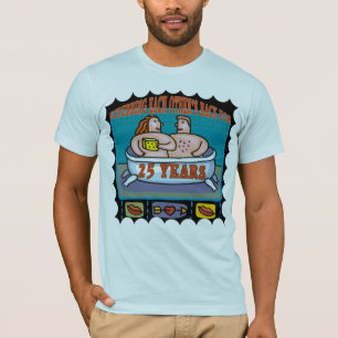 Camiseta Regalos del 25° Aniversario del Boda