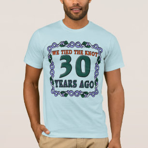 Camiseta Regalos del 30° aniversario del Boda