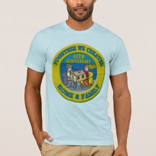 Camiseta Regalos del 40° Aniversario del Boda