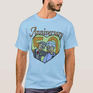 Camiseta Regalos del 50° aniversario del Boda