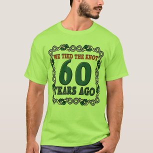 Camiseta Regalos del 60° Aniversario del Boda