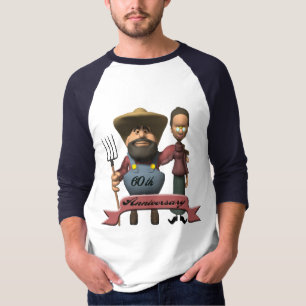 Camiseta Regalos del 60° Aniversario del Boda