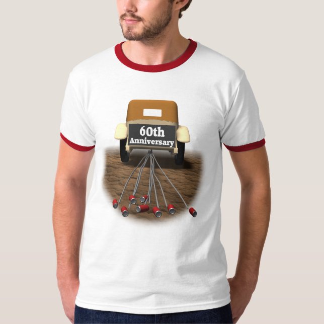 Camiseta Regalos del 60° Aniversario del Boda (Anverso)