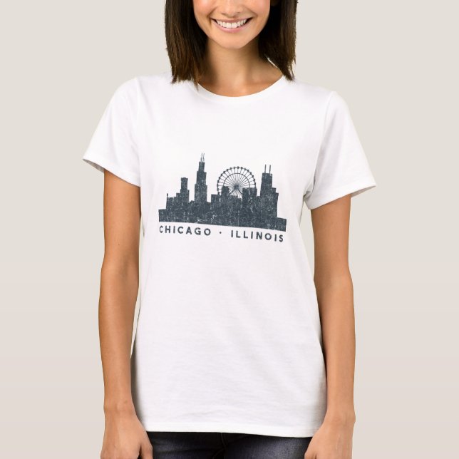 Camiseta Regalos del arte de la arquitectura del horizonte (Anverso)