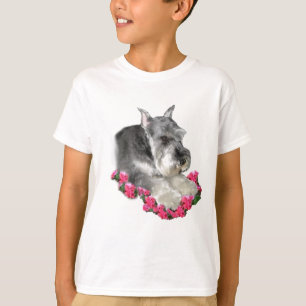 Camiseta Regalos del arte del Schnauzer miniatura