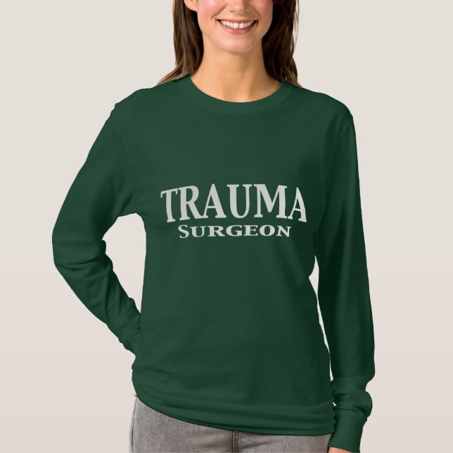 Camiseta Regalos del cirujano del trauma (Anverso)