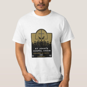 Camiseta Regalos del Coro de Evangelio de la Iglesia