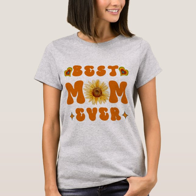 Camiseta Regalos del Día de la Madre/Mejor Día de la Madre/ (Anverso)