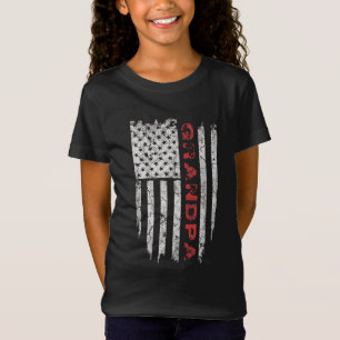 Camiseta Regalos del Día del Padre de la Bandera Americana