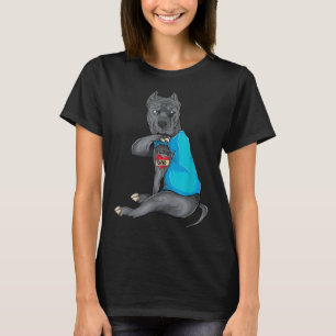 Camiseta Regalos del Día del Padre Perro Gracioso Pitbull A
