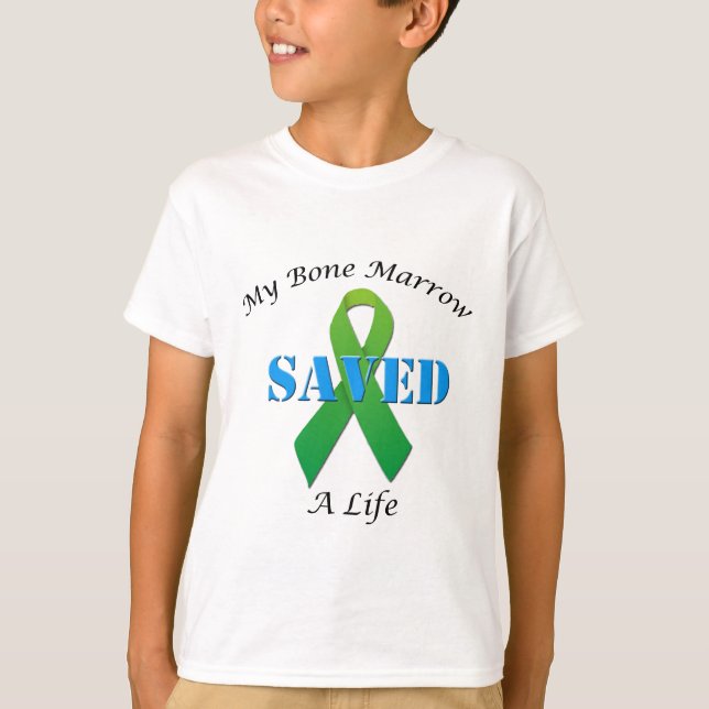 Camiseta Regalos del donante de la médula (Anverso)