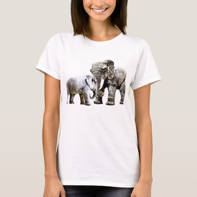 Camiseta regalos del elefante (Anverso)