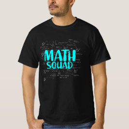 Camiseta Regalos del Escuadrón de Matemáticas de Camisas Ma