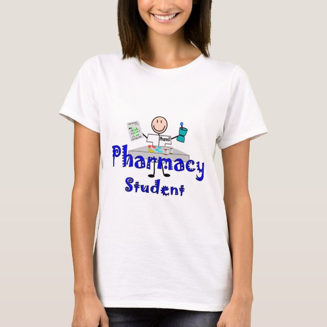 Camiseta Regalos del estudiante de la farmacia (Anverso)