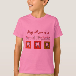Camiseta Regalos del higienista dental, diseño de 3 diente