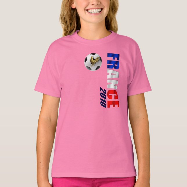 Camiseta Regalos del logo de la pelota vertical de fútbol d (Anverso)