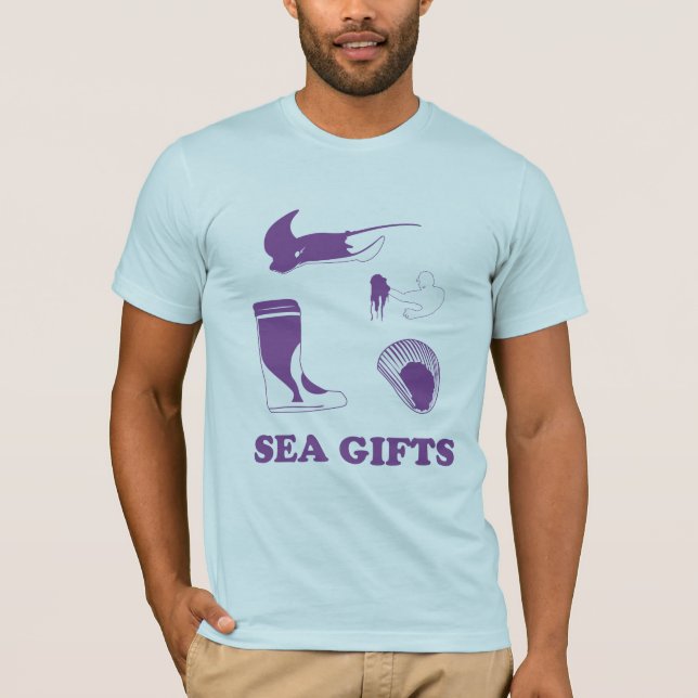 Camiseta ¡Regalos del mar! (Anverso)