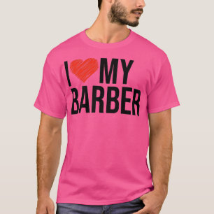 Camiseta Regalos del marido de la esposa barbera para ella