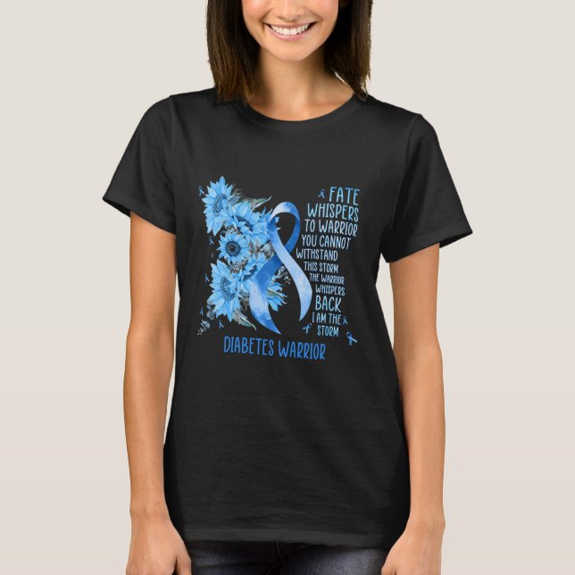 Camiseta Regalos Del Mes De Concienciación Sobre La Diabete (Anverso)