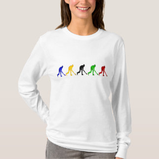 Camiseta Regalos del palillo y de la bola de hockey hierba