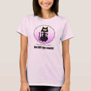 Camiseta Regalos del pelo del gato… para los amantes del