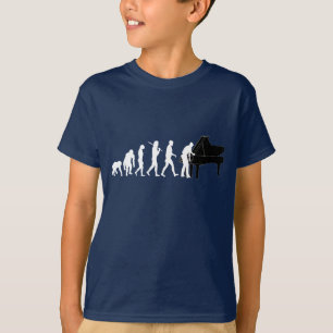 Camiseta Regalos del piano de piano de media cola del piano