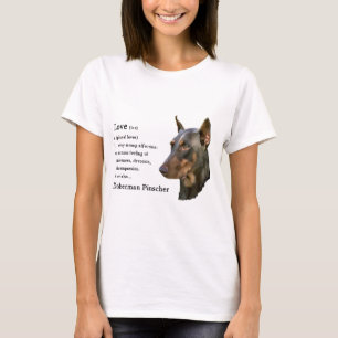Camiseta Regalos del Pinscher del Doberman