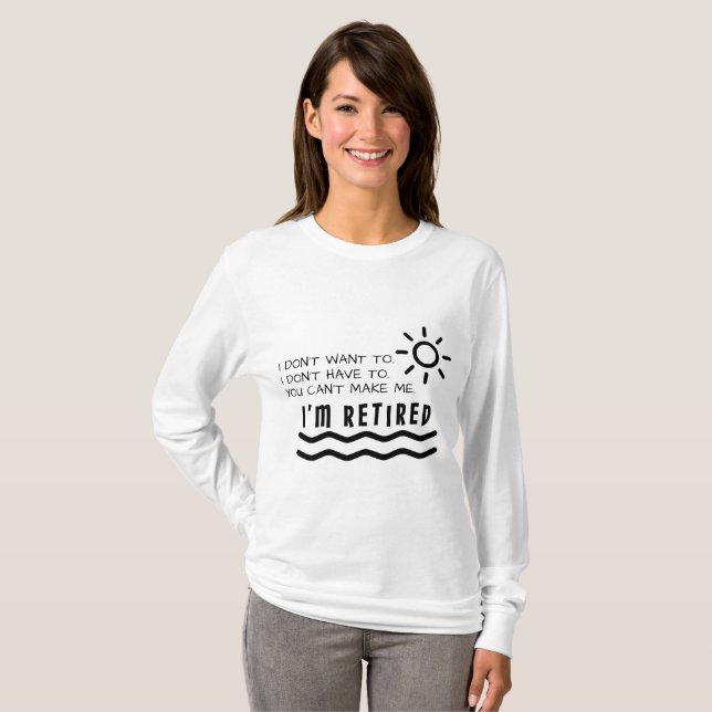 Camiseta Regalos del retiro divertidos para la mamá del (Anverso completo)
