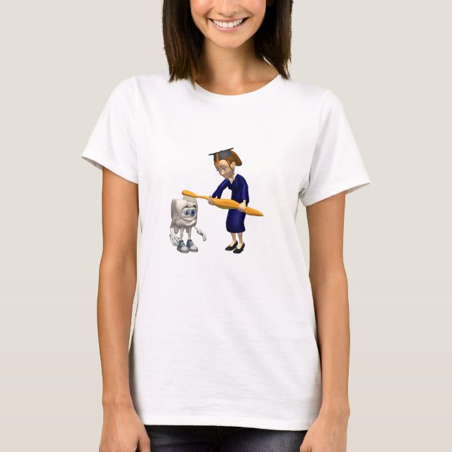 Camiseta Regalos dentales de la graduación de la higiene o (Anverso)