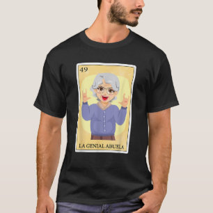 Camiseta Regalos divertidos de bingo mexicano en español La