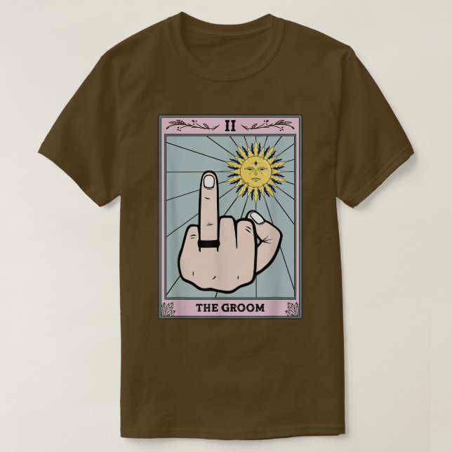 Camiseta Regalos divertidos de cartas de tarot para hombres (Diseño del anverso)