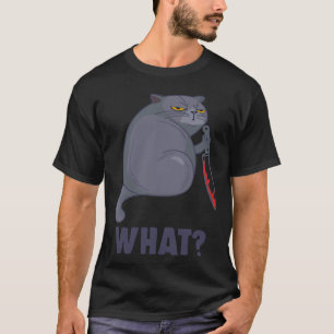 Camiseta Regalos divertidos de gatos británicos de pelo cor
