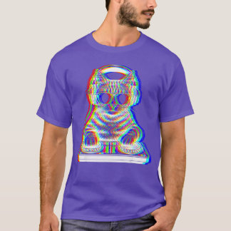 Camiseta Regalos divertidos de música EDM de DJ Cat para ho