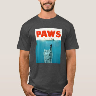 Camiseta Regalos divertidos de parodia de gatito de Paws Me
