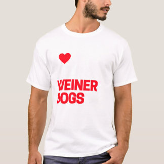 Camiseta Regalos Divertidos de Perros Wiener