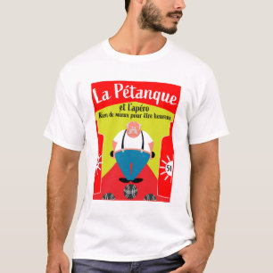 Camiseta regalos divertidos de Pétanque