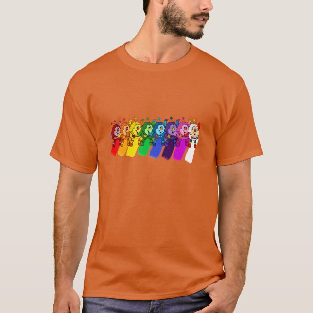 Camiseta Regalos divertidos de Sprites de Arcoíris (Anverso)