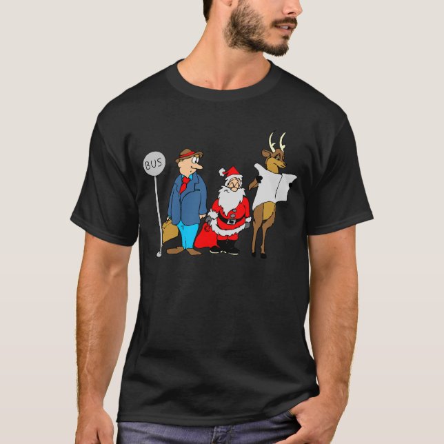 Camiseta Regalos divertidos del navidad (Anverso)
