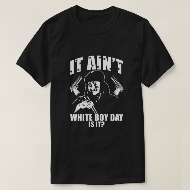 Camiseta Regalos divertidos, No Es El Día Del Niño Blanco,  (Diseño del anverso)