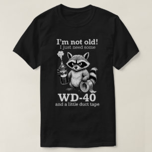 Camiseta Regalos Divertidos para Personas Mayores Mapache