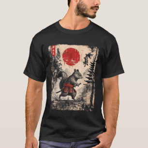 Camiseta Regalos divertidos vintage japoneses de ardilla sa