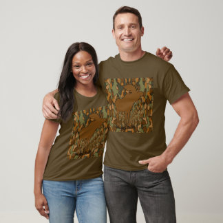 Camiseta Regalos e invitaciones de camuflaje de Moose