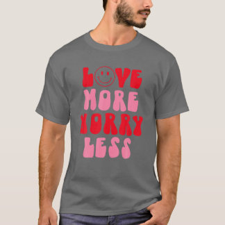 Camiseta Regalos el día de San Valentín Sonríe Cara Amor Má