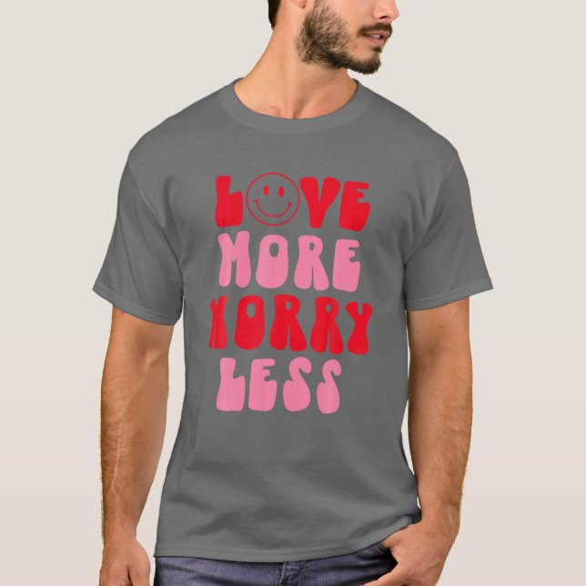 Camiseta Regalos el día de San Valentín Sonríe Cara Amor Má (Anverso)