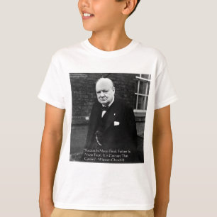 Camiseta Regalos "El Éxito Nunca es Definitivo" de Winston 
