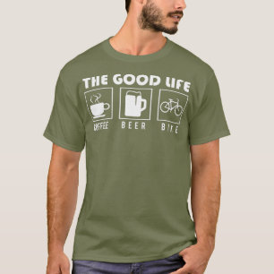 Camiseta Regalos En Bicicleta El Café De Buena Vida La Bici