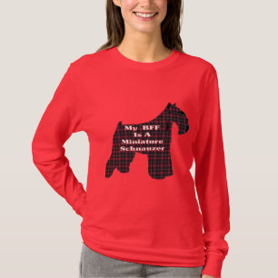 Camiseta Regalos en miniatura de Schnauzer BFF