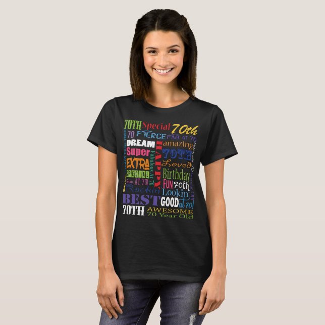 Camiseta Regalos Especiales Y Especiales De La Fiesta De Cu (Anverso completo)