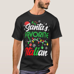 Camiseta Regalos favoritos de vacaciones de ropa en Santa C
